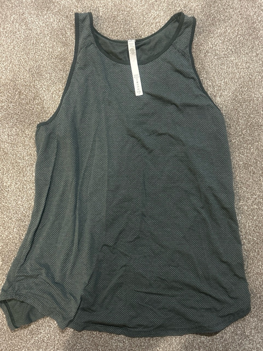 Lululemon Sleeveless workout Tank Top - Dark Green